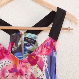 Warehouse Silk  – Sz. M – Colorful Floral Dress